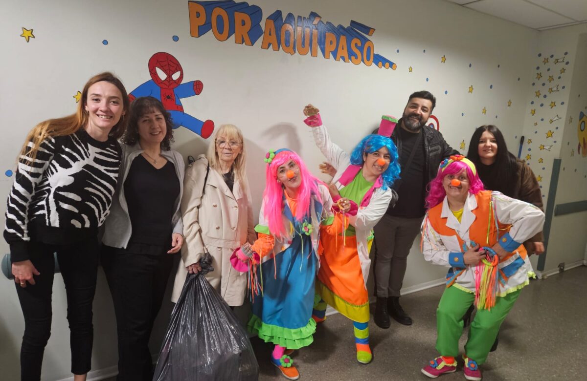 Los chicos del Hospital de Niños tuvieron su celebración por el Día del Niño