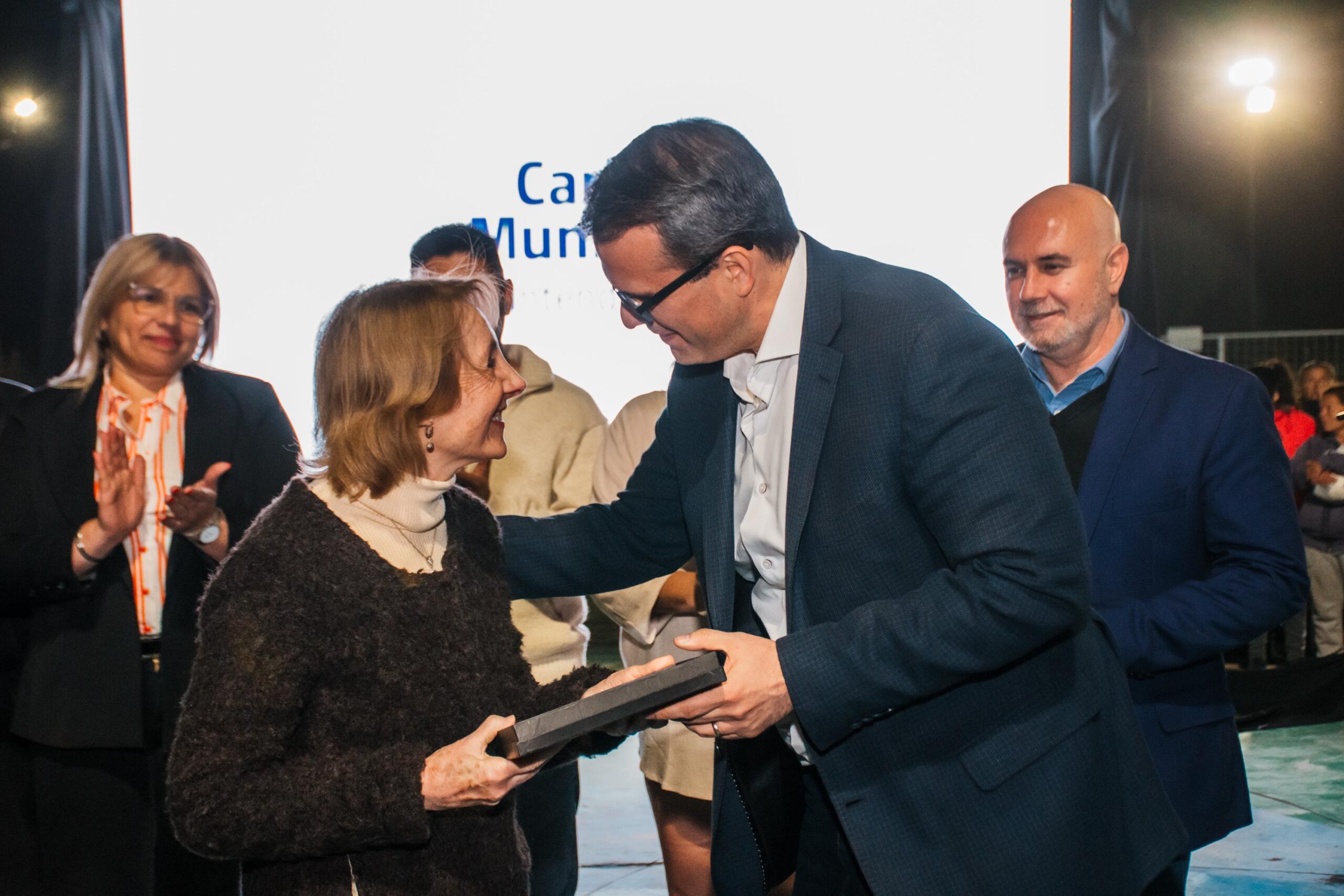 Rawson celebró su 82° aniversario con la inauguración de obras en Villa San Damián