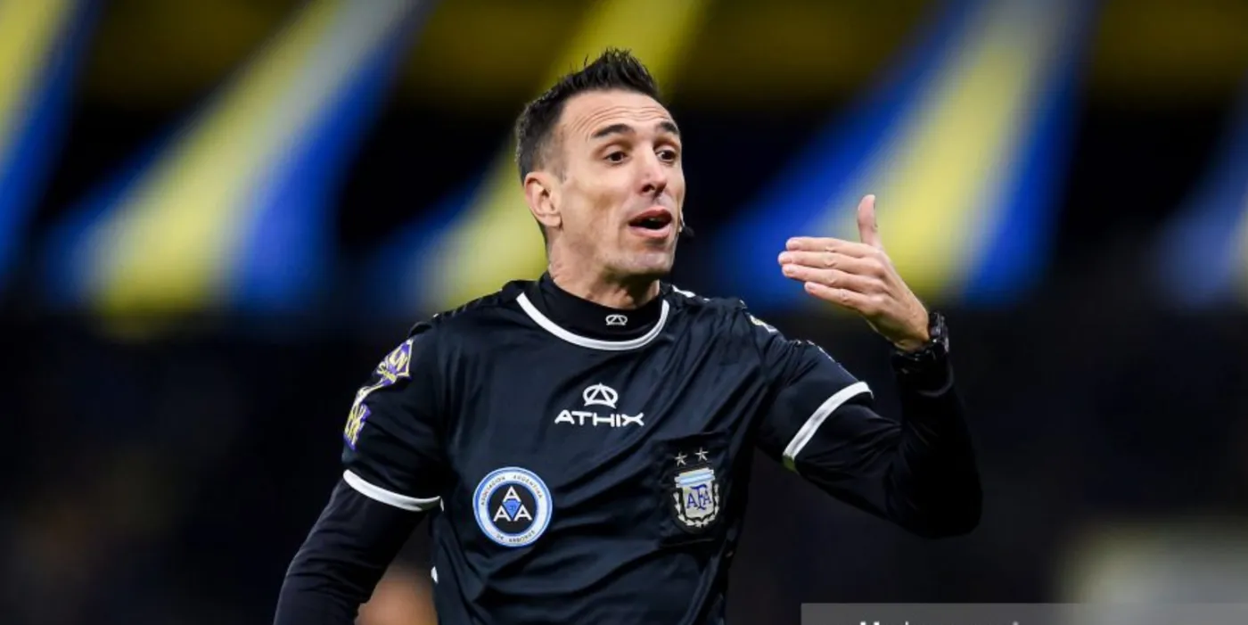Pablo Dóvalo el árbitro del partido de San Martín ante Atlético de Rafaela