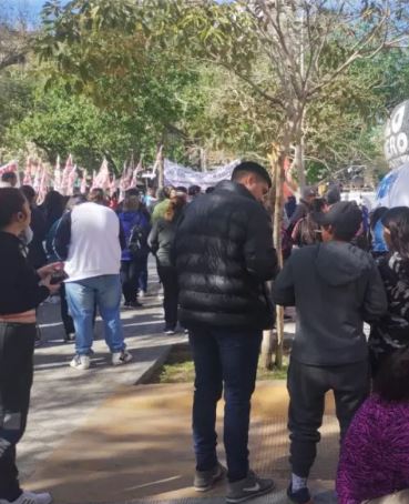 Sanjuninos se manifestaron contra el veto a la movilidad jubilatoria