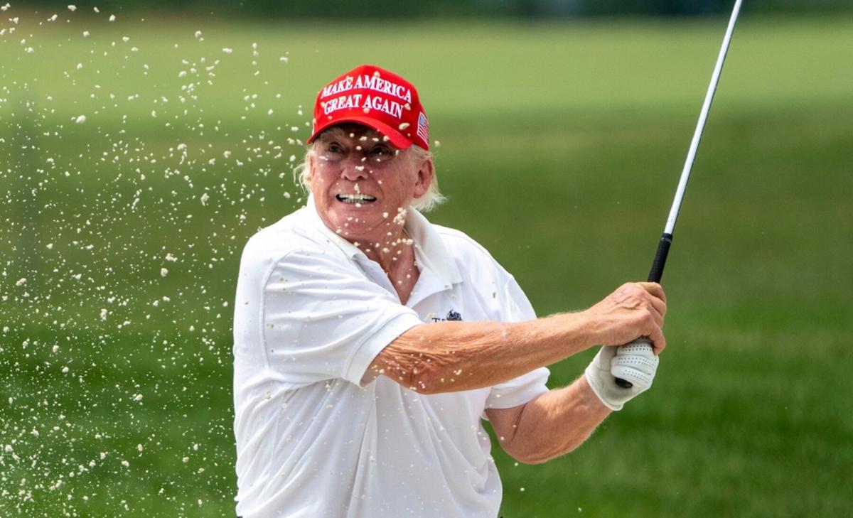 Reportan un tiroteo en el campo de golf donde estaba Trump: «Está a salvo»