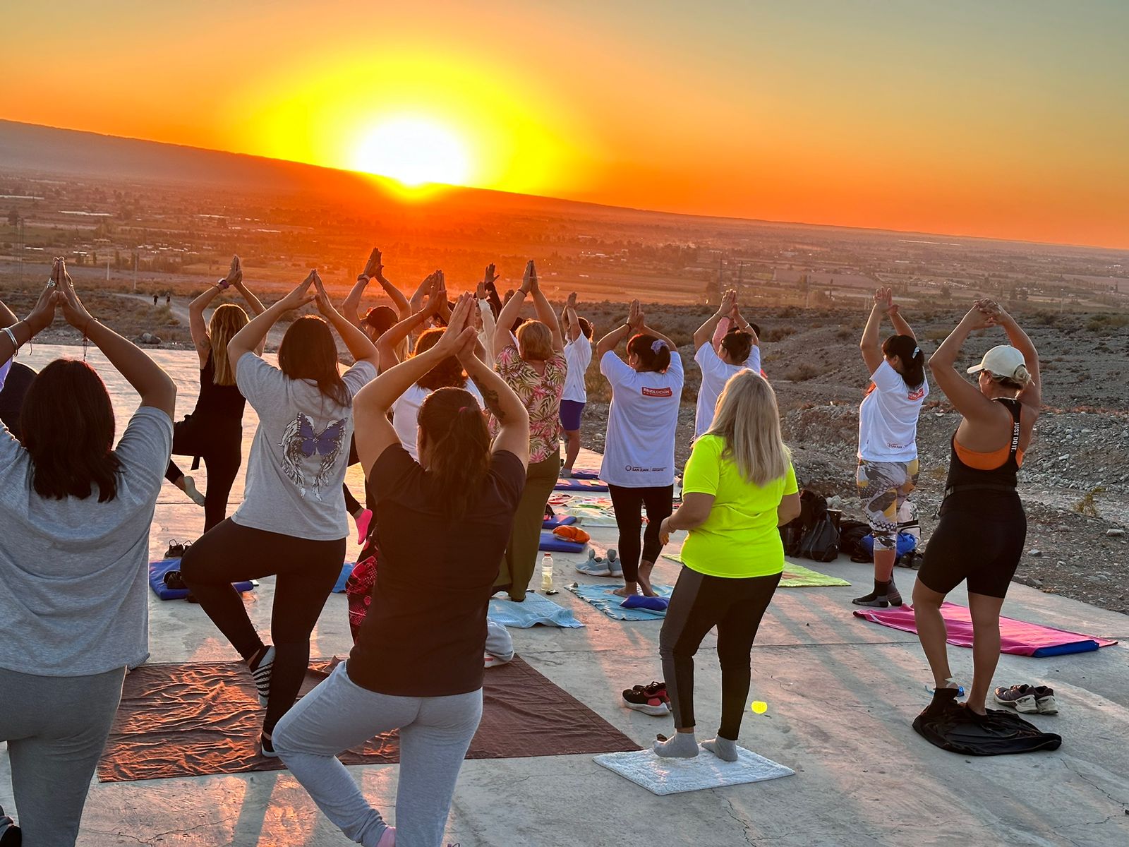 Pocito organiza la segunda edición del «Yoga al Amanecer»: de qué se trata
