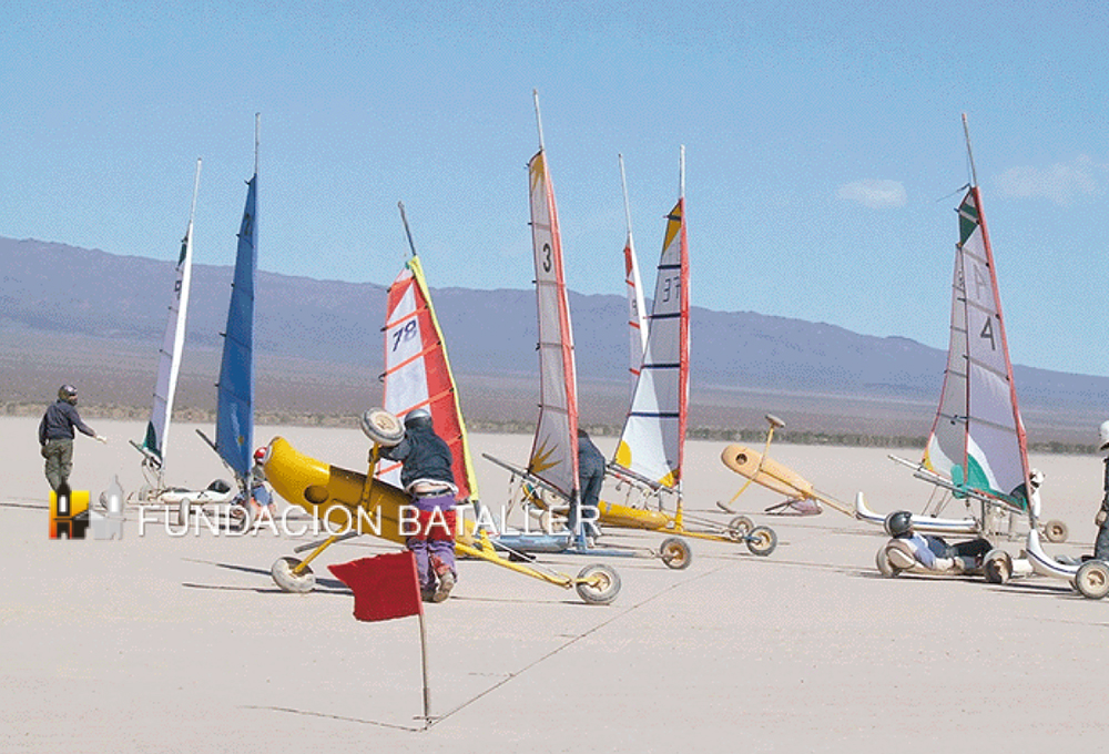 2007 – Competencia internacional de carros a vela en Barreal