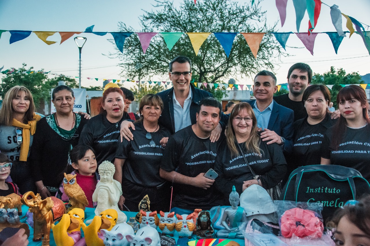Inauguran en Rawson un nuevo espacio para los vecinos del Barrio La Estación