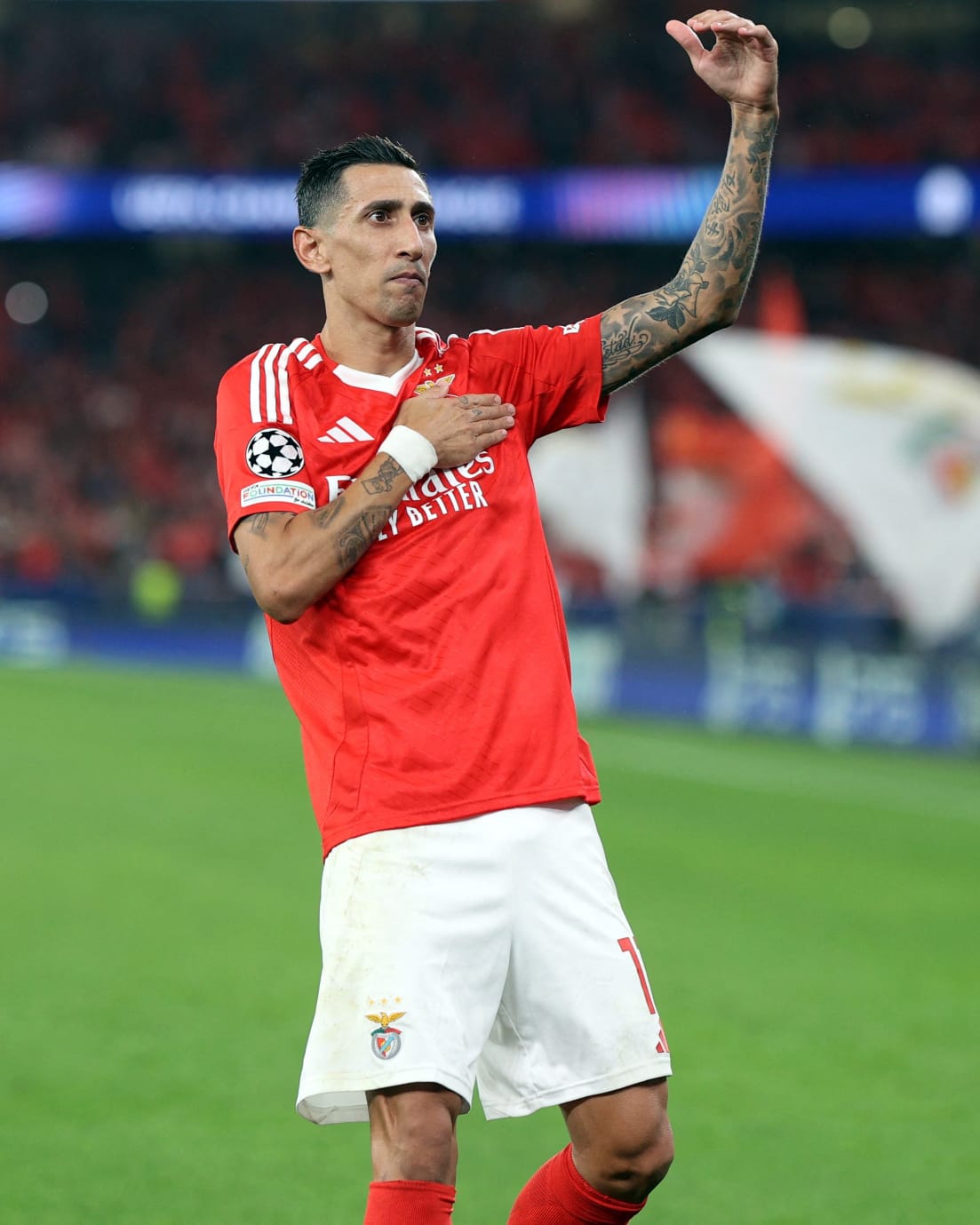 Champions League: Benfica le ganó el duelo de argentinos al Atlético Madrid