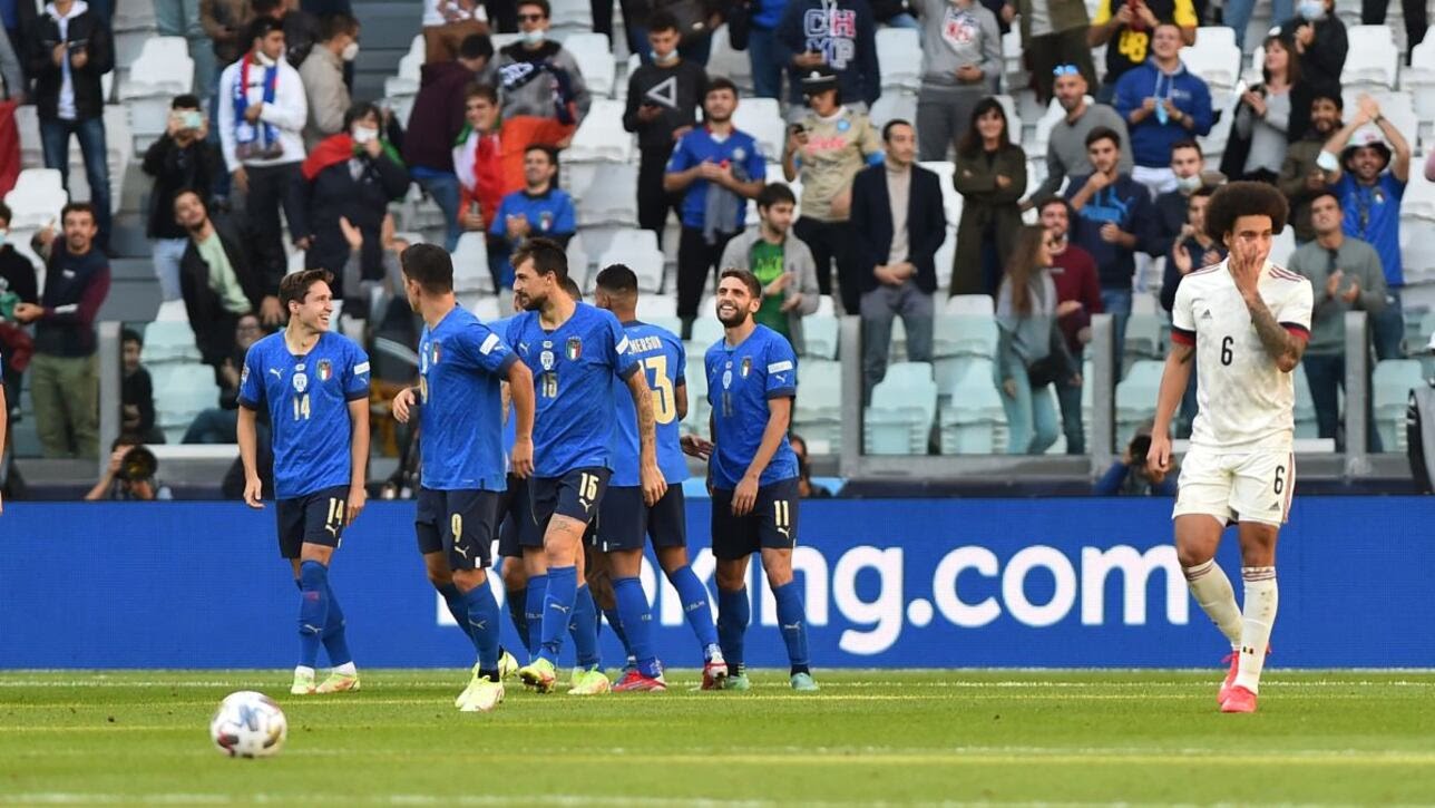 Liga Naciones de UEFA: Italia ante Bélgica el partido destacado de hoy