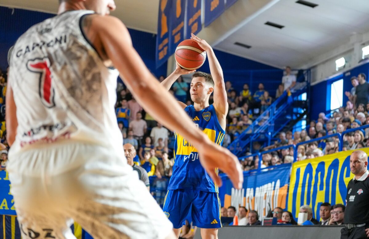 Basquet: Boca con Juan Martin Guerrero ganó su tercer partido consecutivo