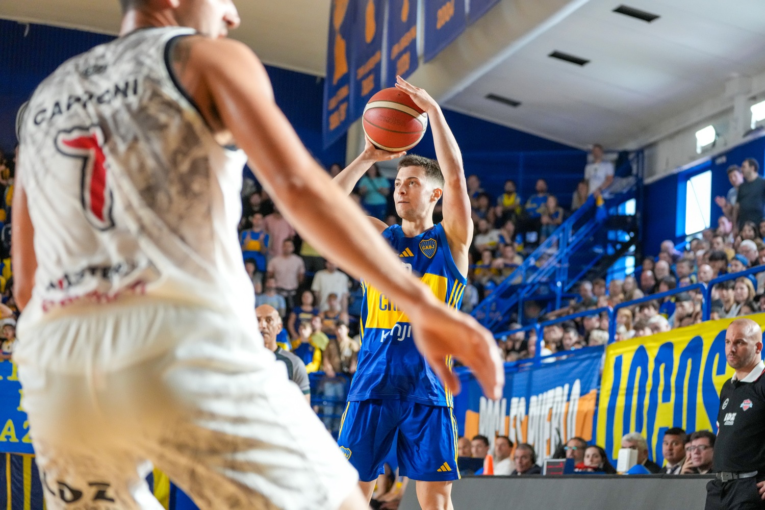 Basquet: Boca con Juan Martin Guerrero ganó su tercer partido consecutivo