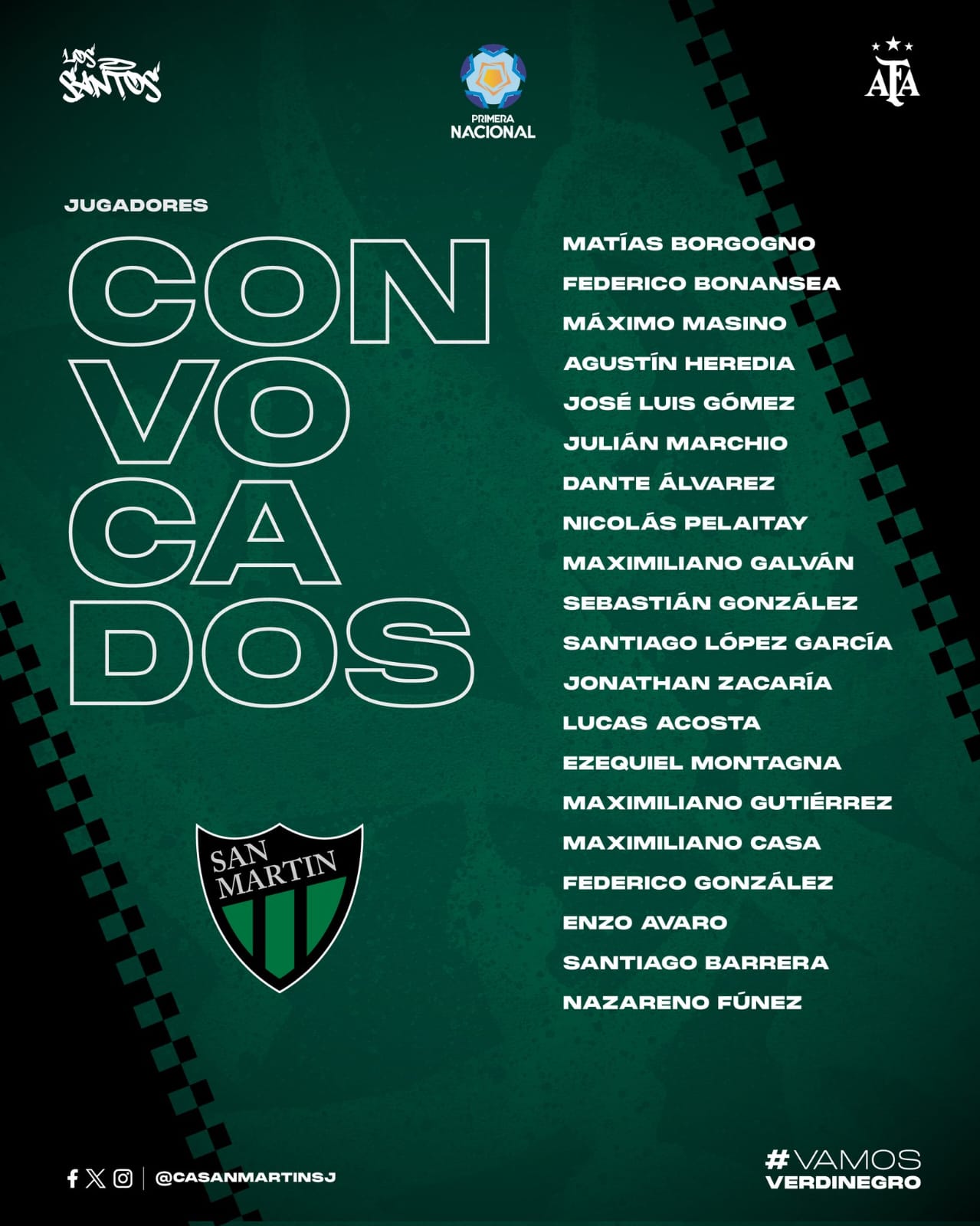 Primera Nacional: San Martín se prepara para finalizar la fase regular