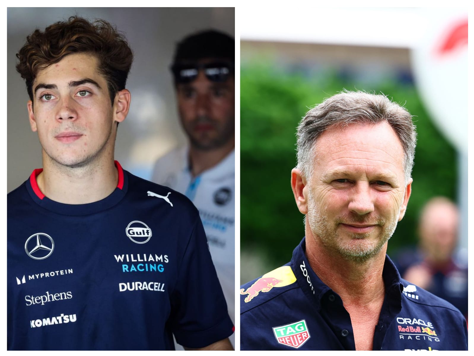 Cristhian Horner confirmó el interés de Red Bull por Franco Colapinto