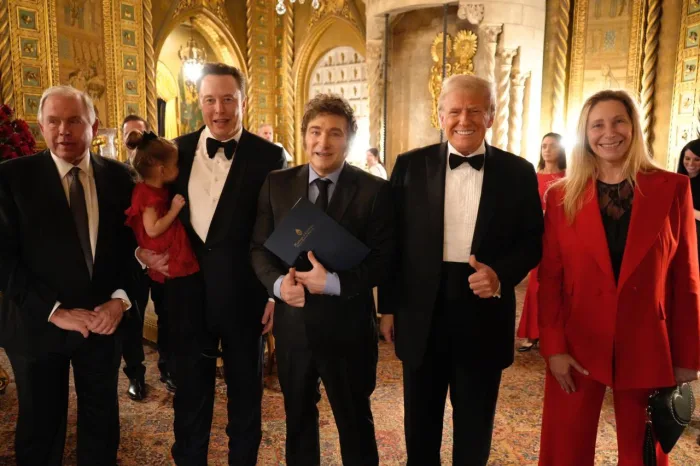 Milei se encontró con Trump en una cumbre conservadora en Florida
