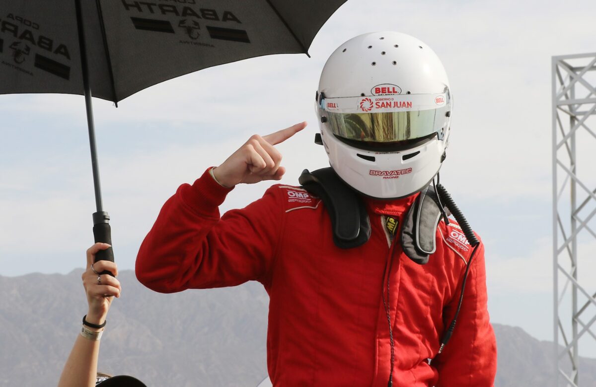 Joaquín Naranjo va por el Bicampeonato en la Copa Abarth