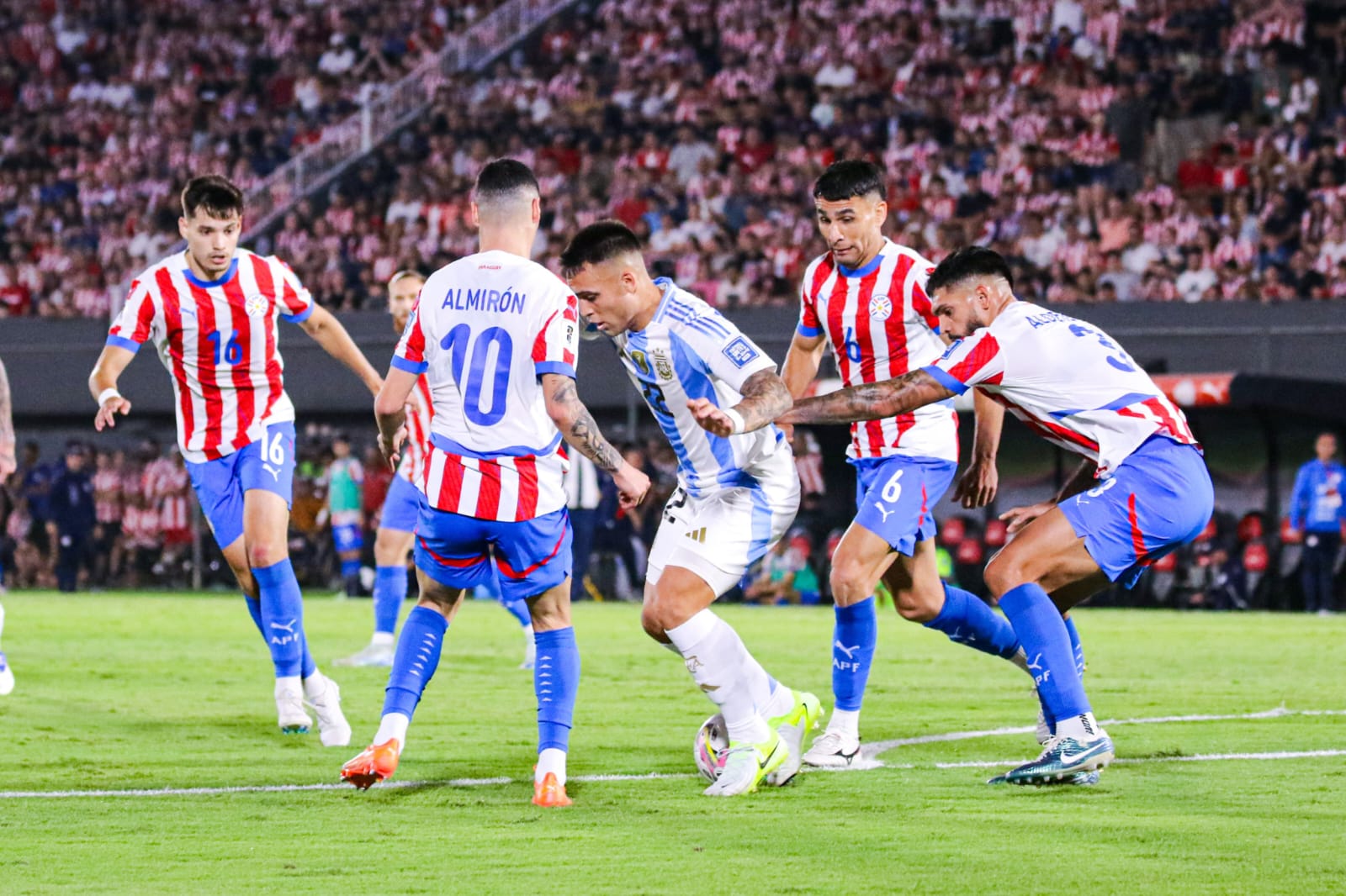 Paraguay le ganó a Argentina