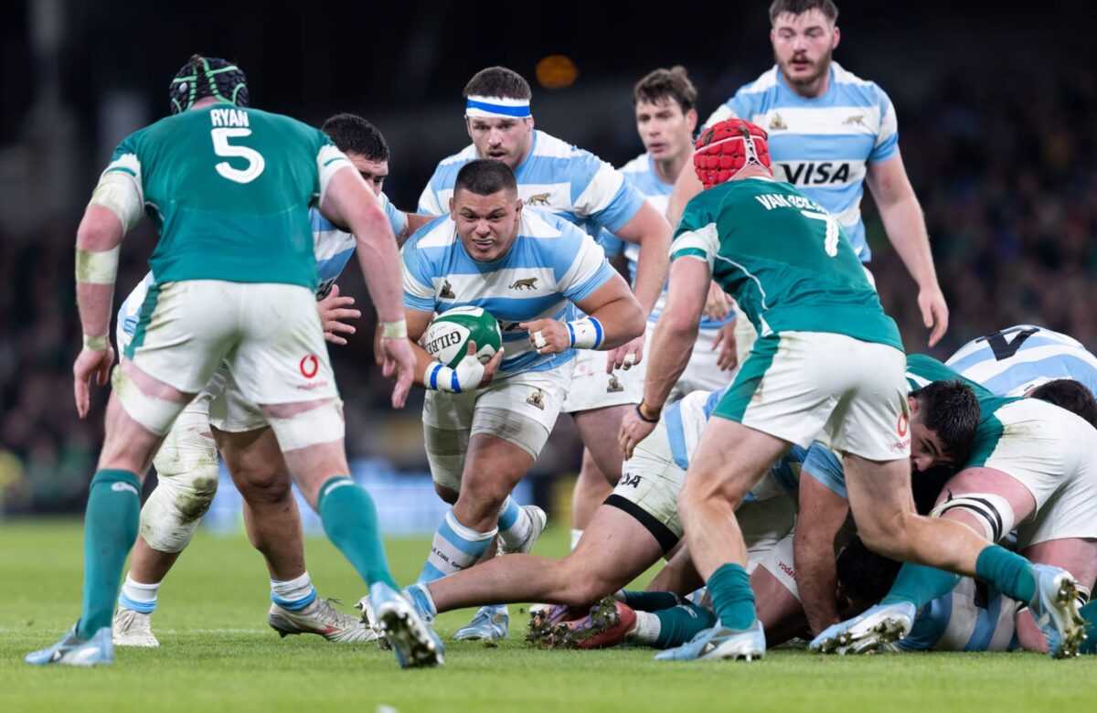 Los Pumas perdieron con Irlanda