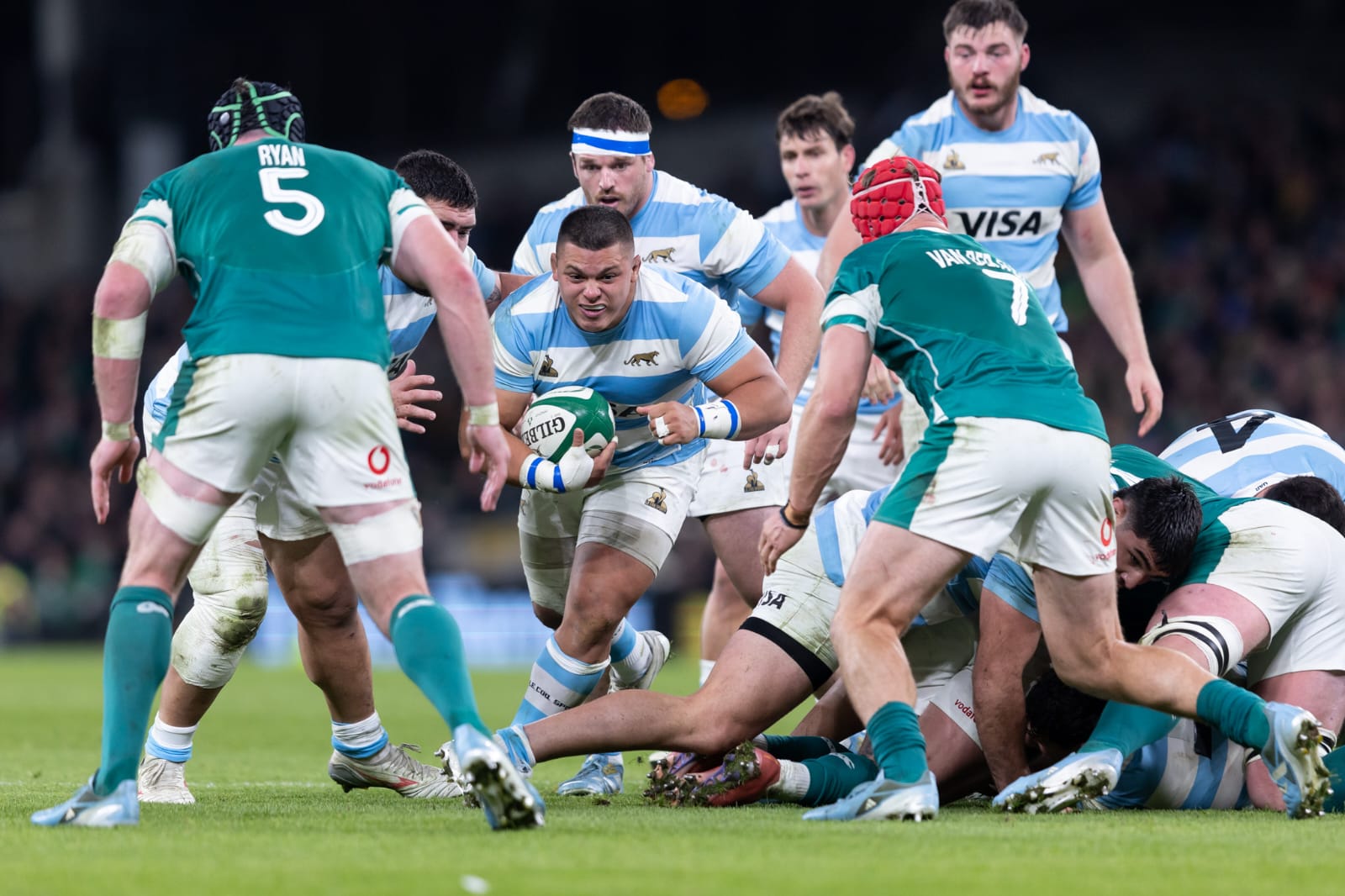 Los Pumas perdieron con Irlanda