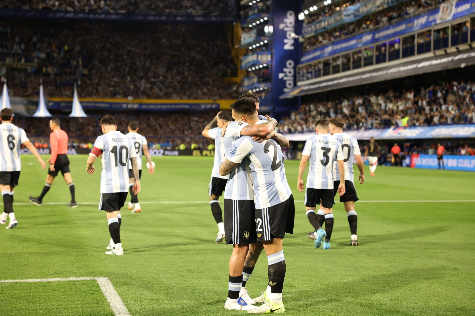 Argentina le ganó a Perú por la mínima