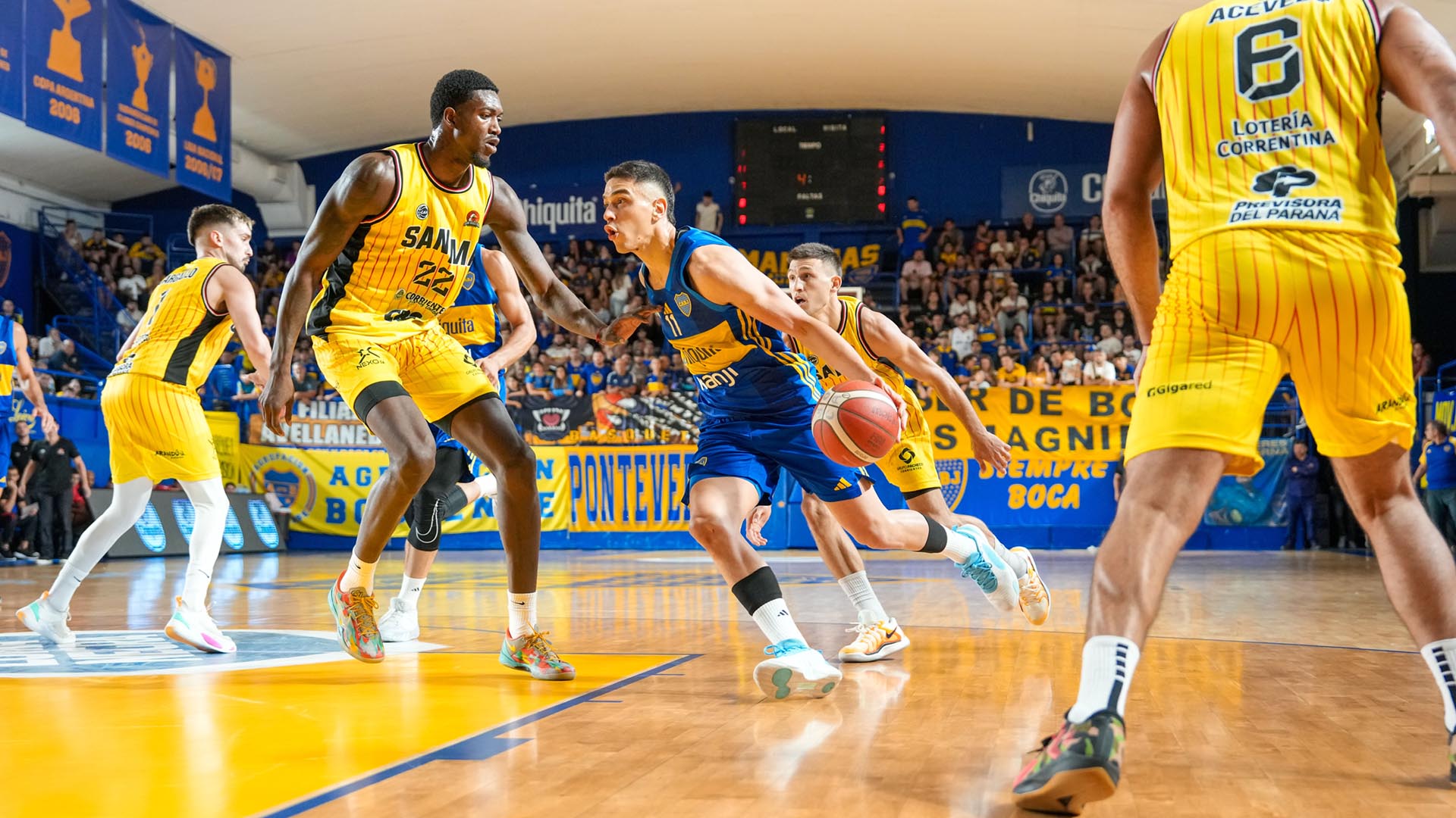 Básquet: Boca le ganó a San Martín de Corrientes