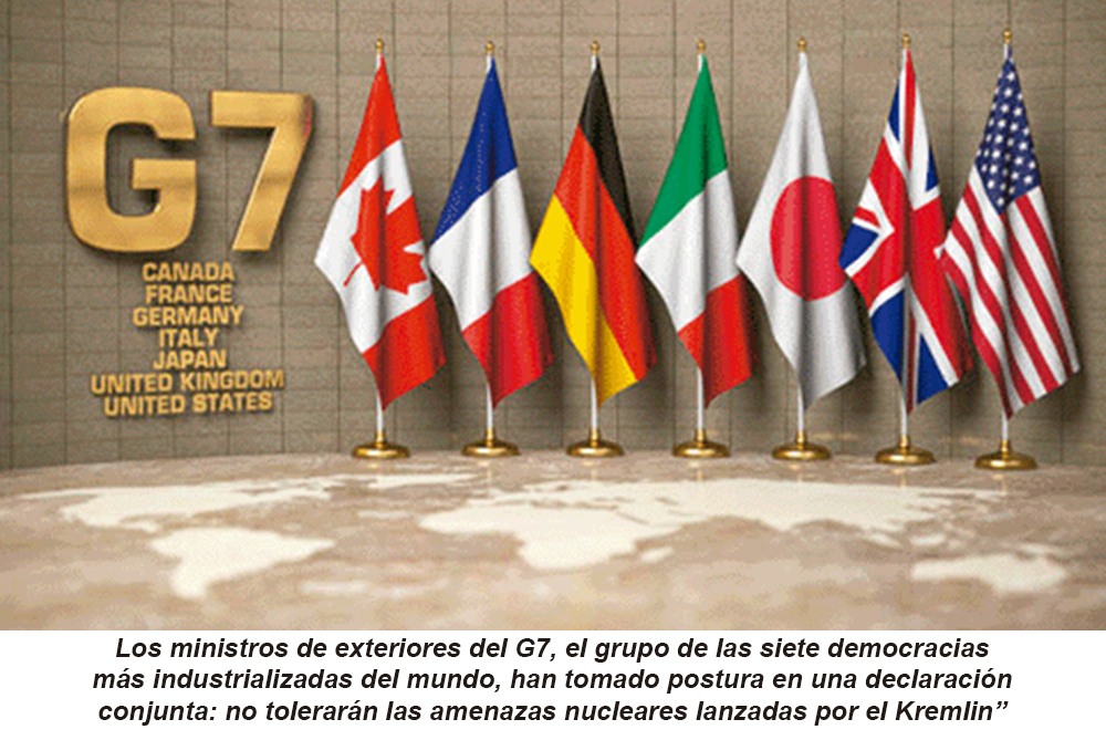 El G7 se mete en la contienda