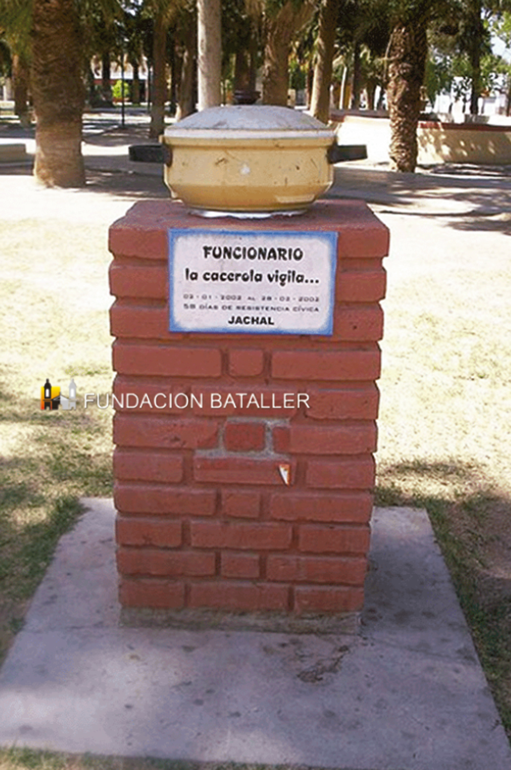 El monumento a la cacerola