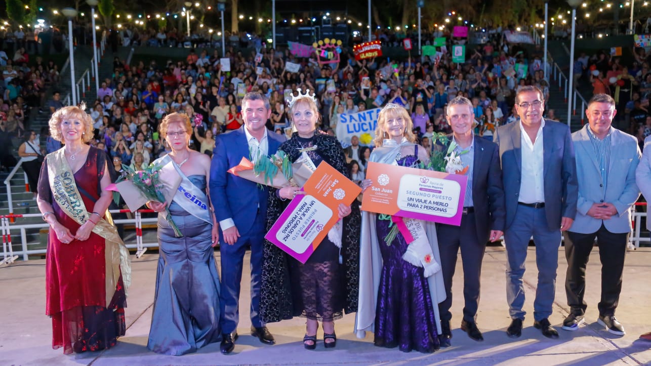 La rawsina Mónica Bontempo es la flamante reina de las Personas Mayores