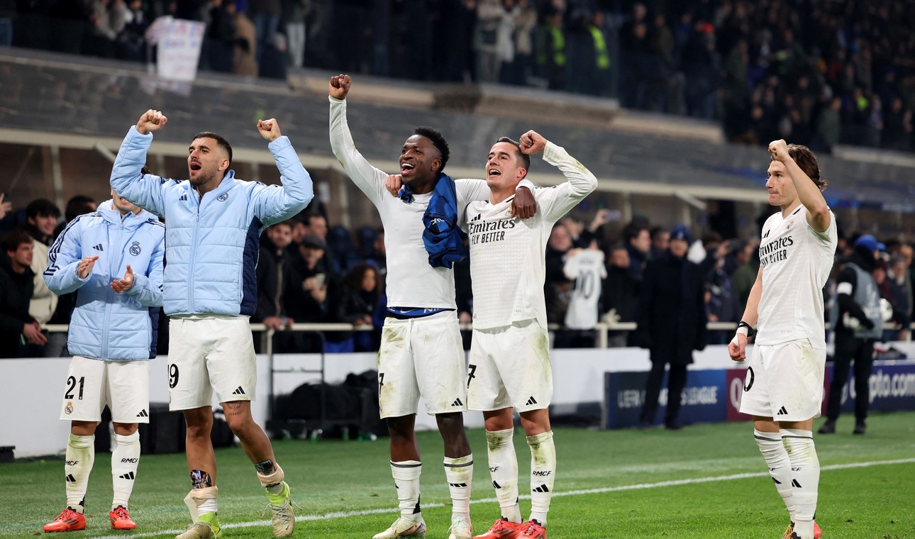 Champions League: El Real Madrid en un partidazo le ganó al Atalanta de visitante