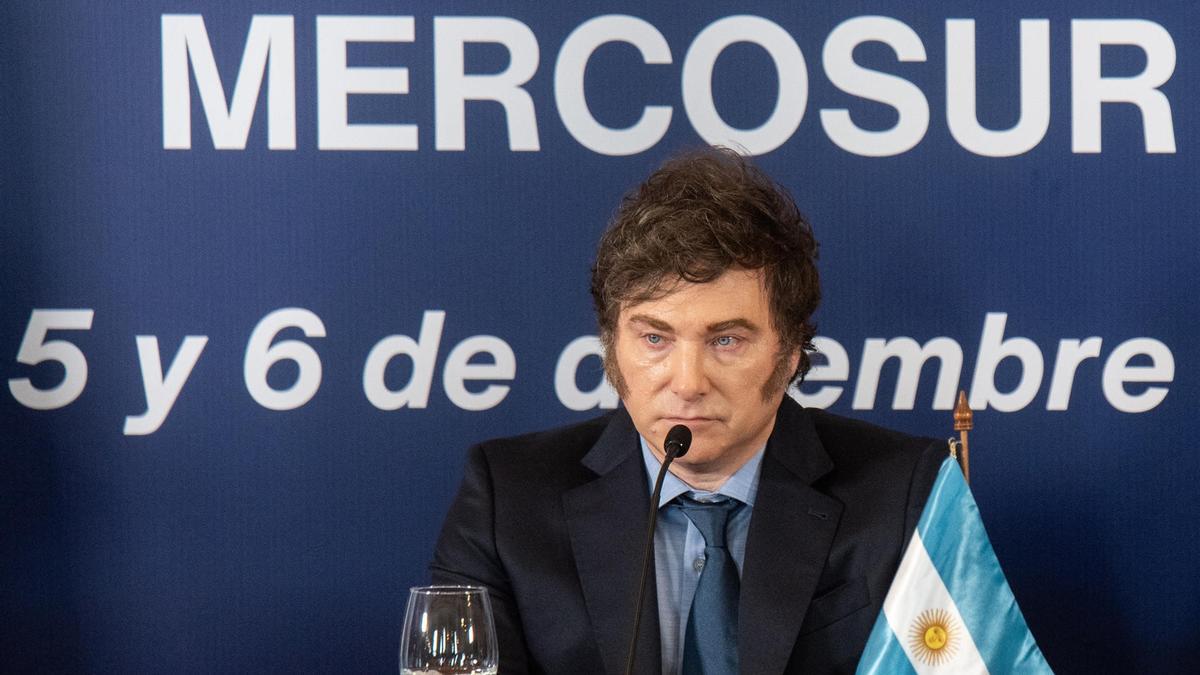 Milei duro contra el Mercosur ante los presidentes de la región: «ha sido un escollo para el progreso de los argentinos»