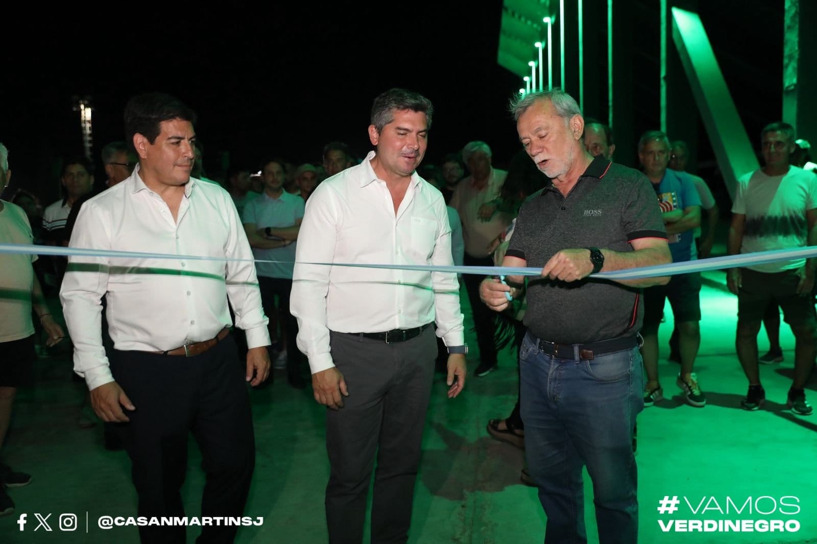 San Martín inauguró nuevas obras