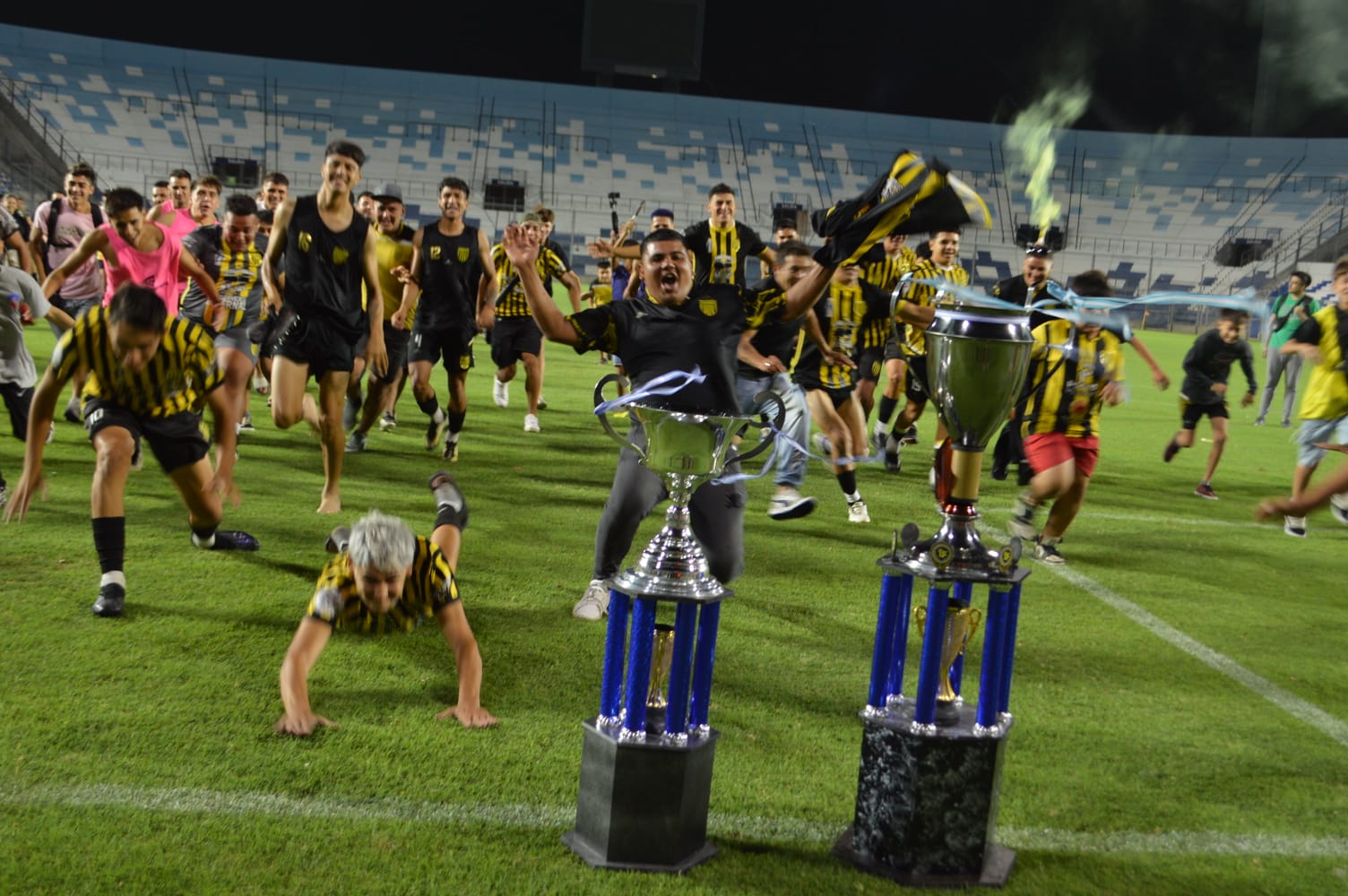 Atenas el Campeón anual del fútbol sanjuanino