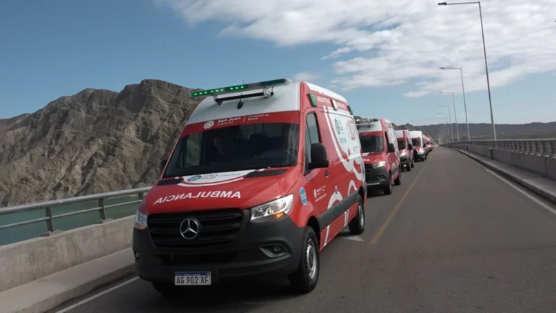 Comenzó a operar la nueva empresa de ambulancias en San Juan y habrá mejoras
