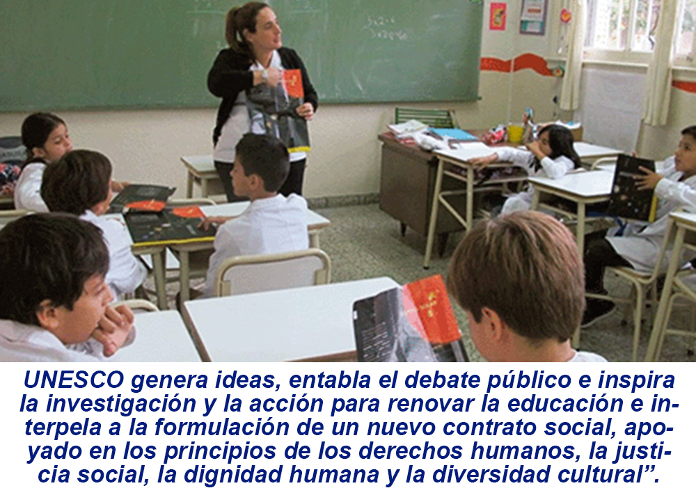 Renovar el Contrato Social para la Educación