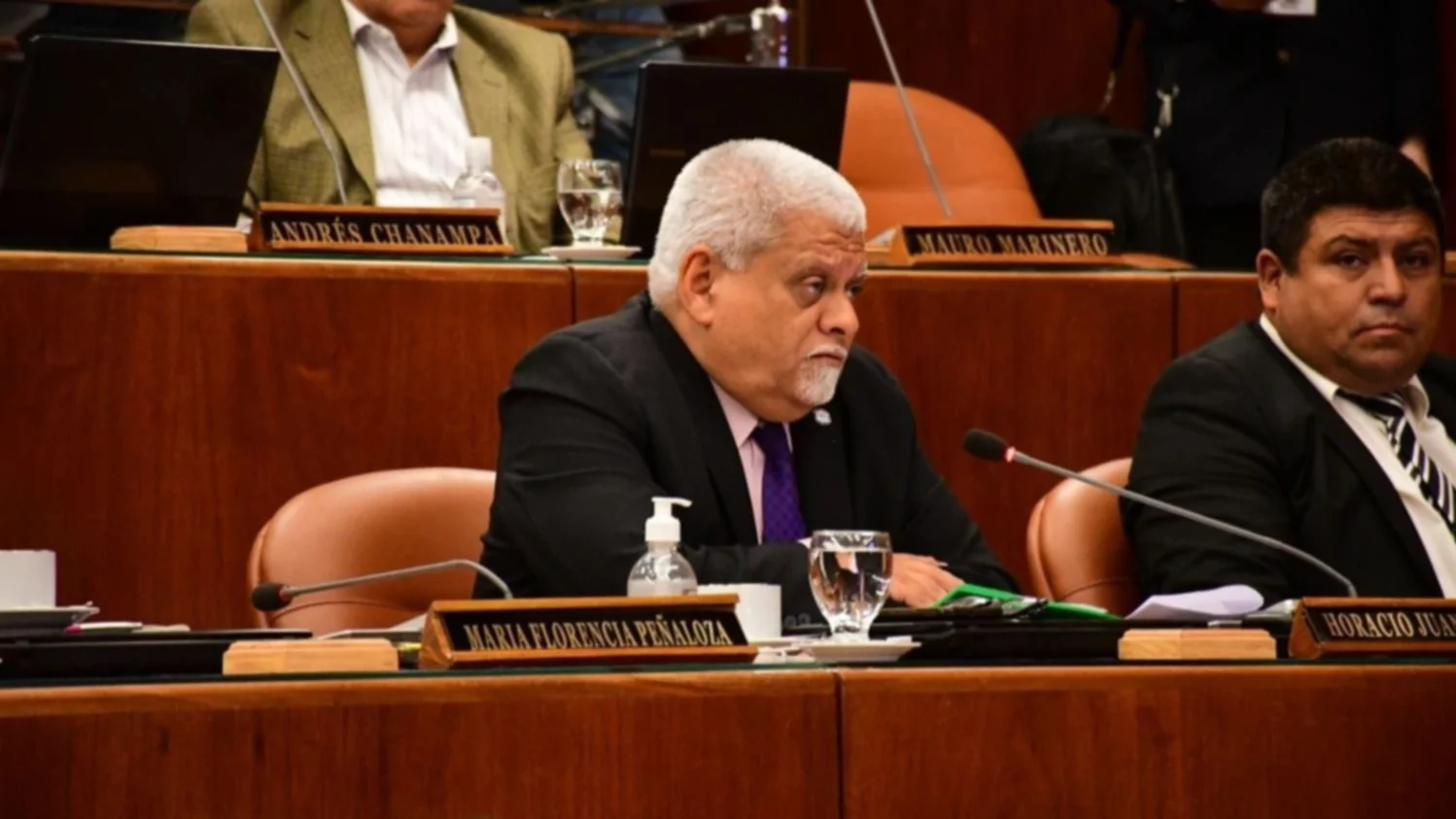 El Diputado Horacio Quiroga en Terapia Intensiva, tras sufrir un ACV