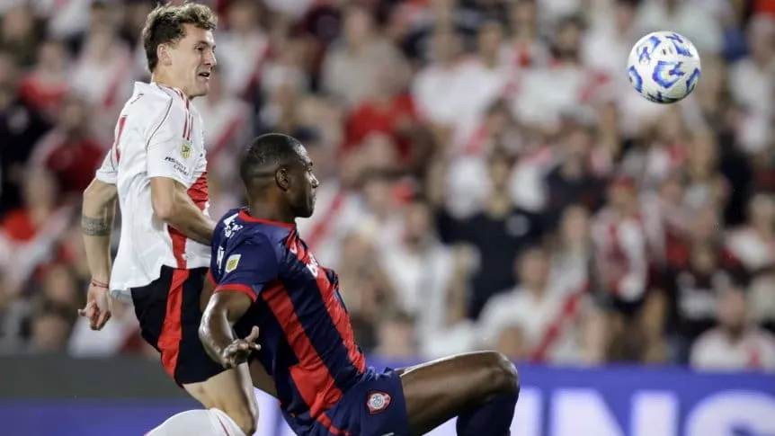 River empató con San Lorenzo