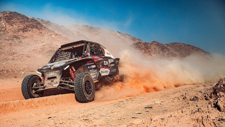Lisandro Sisterna completó la novena etapa del Dakar