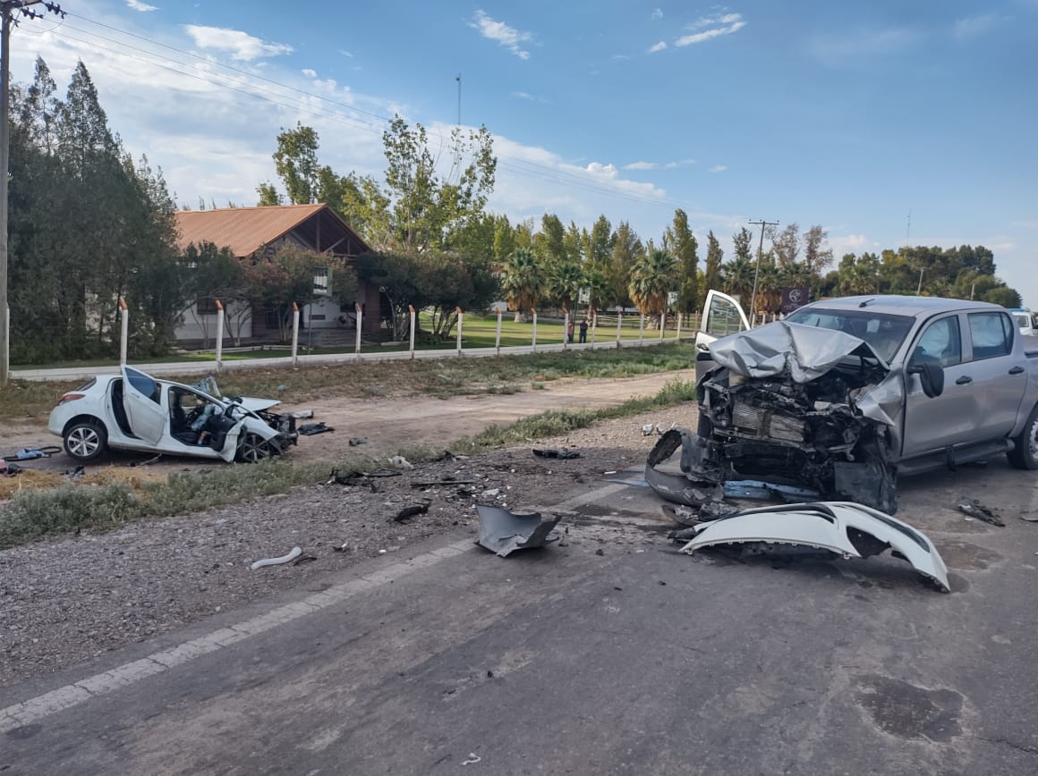 Un grave accidente en Ruta 40 dejó varios heridos en Pocito