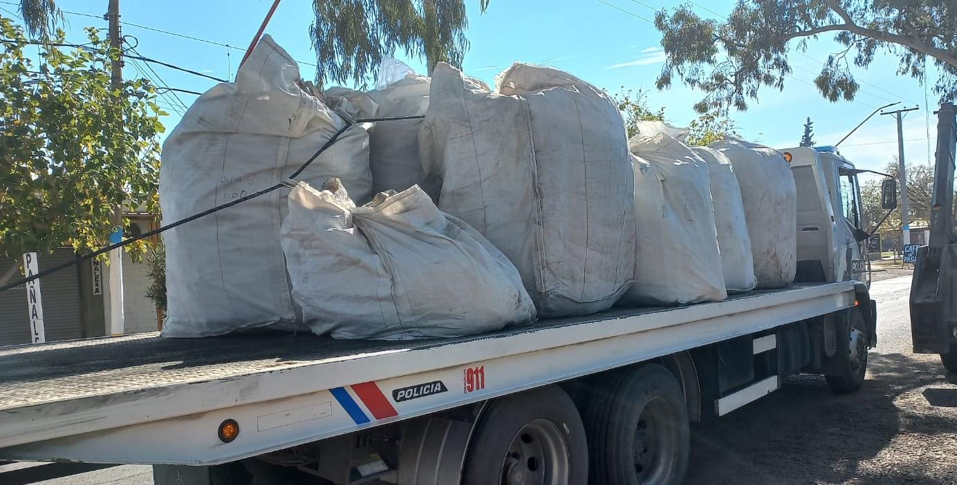 Secuestran más de 10 toneladas de cobre en los controles por el robo de metales