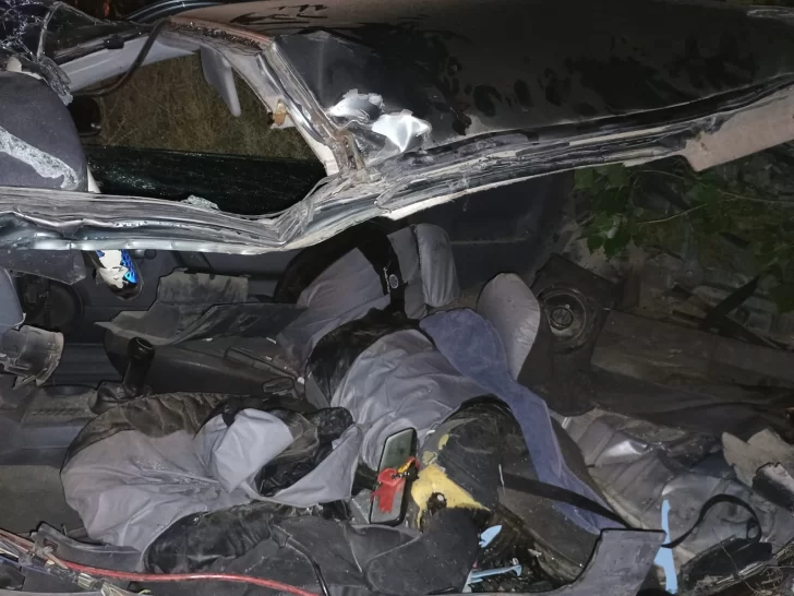 En imágenes, el fatal choque que se dio en 9 de Julio: dieron a conocer la identidad de los dos fallecidos y más detalles del siniestro