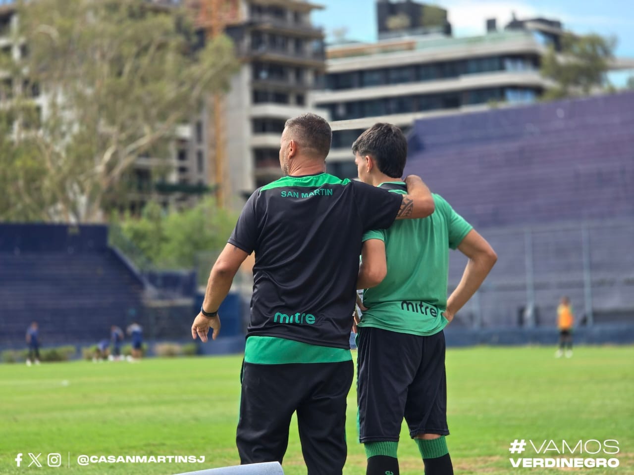 San Martín se prepara para jugar con Rosario Central