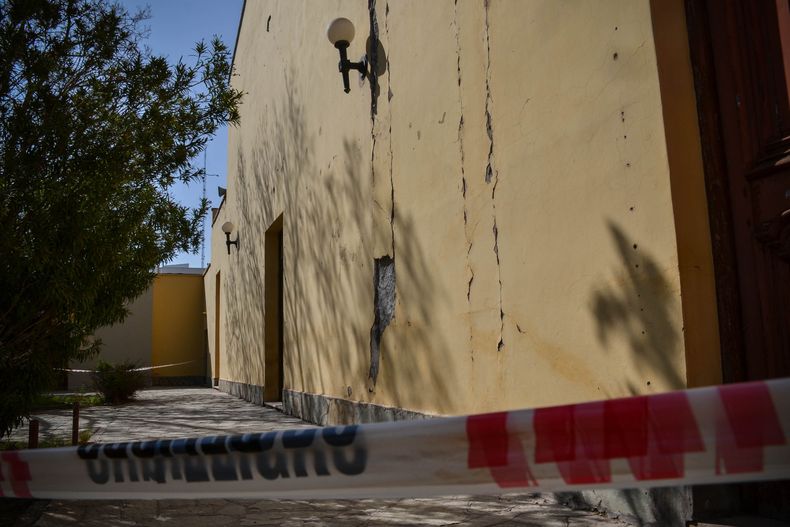 Delincuentes robaron en la Iglesia Santo Domingo y provocaron grandes daños