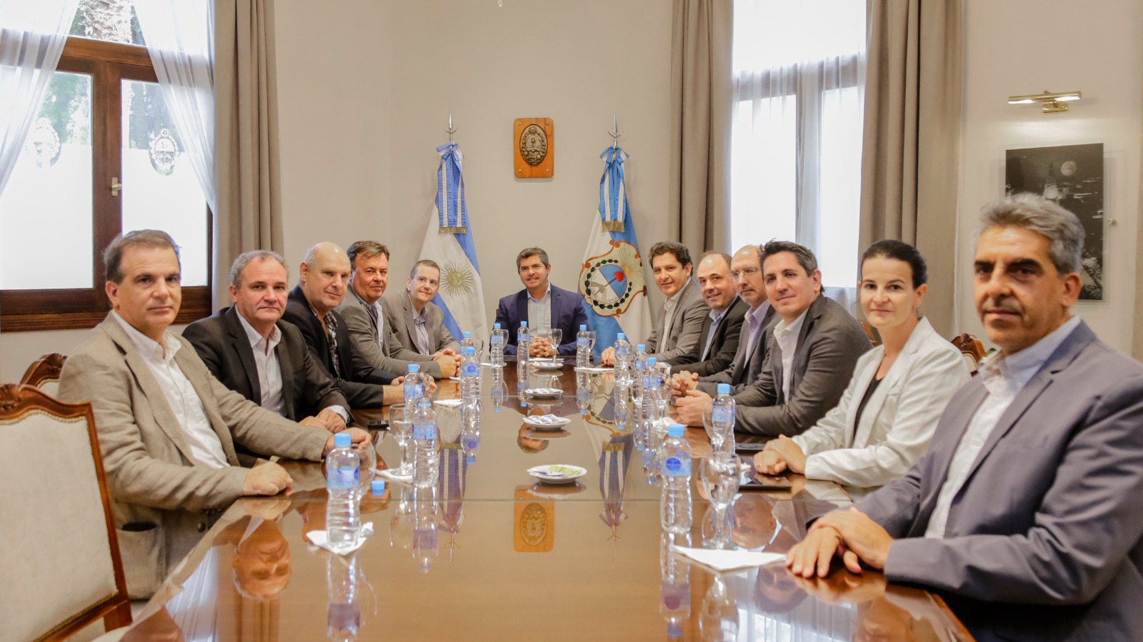 El Gobernador recibió a las autoridades de la empresa Arcor