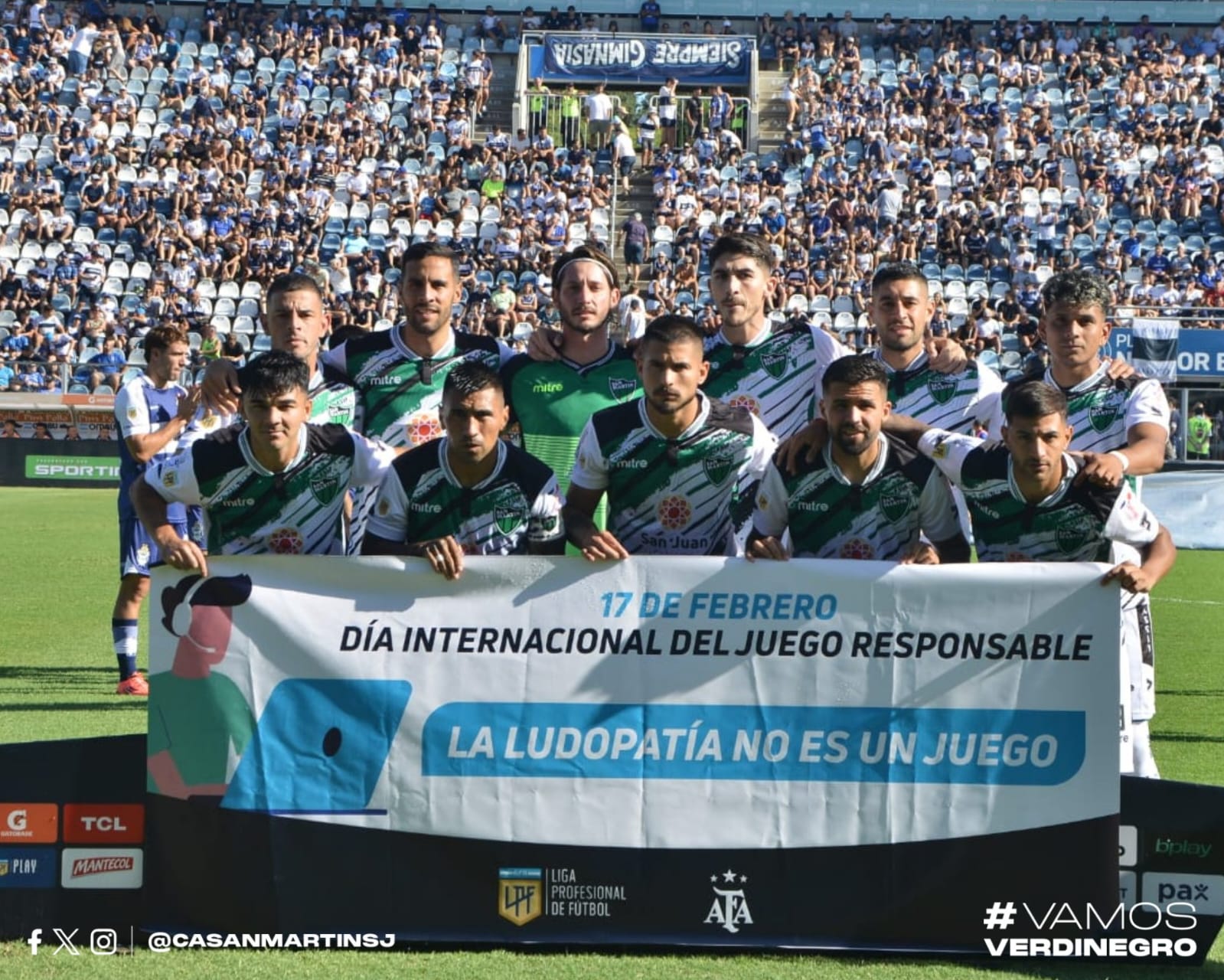 San Martín empieza a mirar la parte inferior de la tabla de posiciones