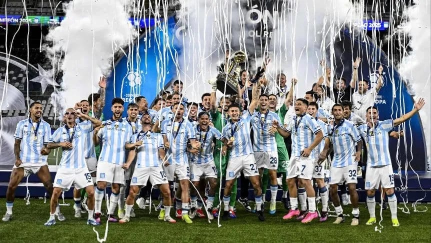 Recopa Sudamericana: Racing Campeón