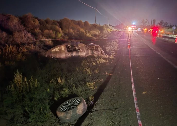 Identificaron a la víctima fatal del vuelco en 9 de Julio y creen que se habría quedado dormido