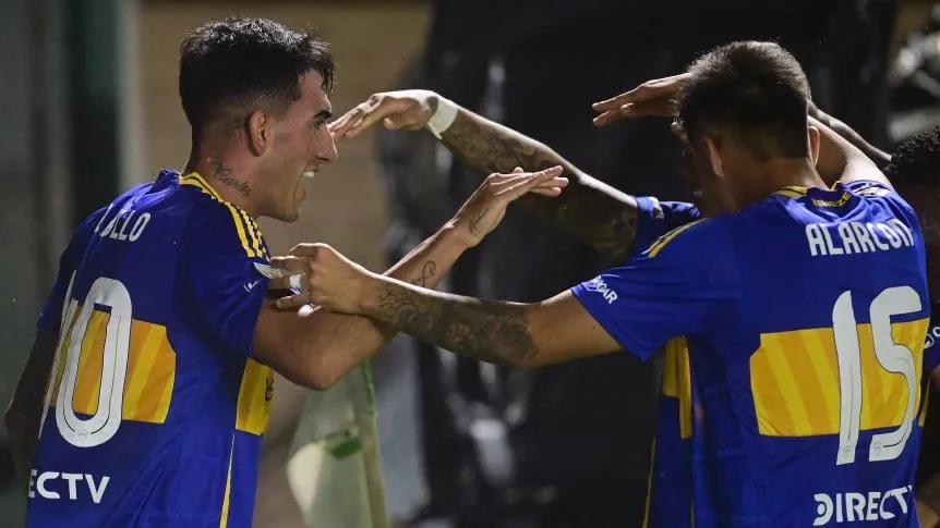 Boca en el final le ganó a Banfield
