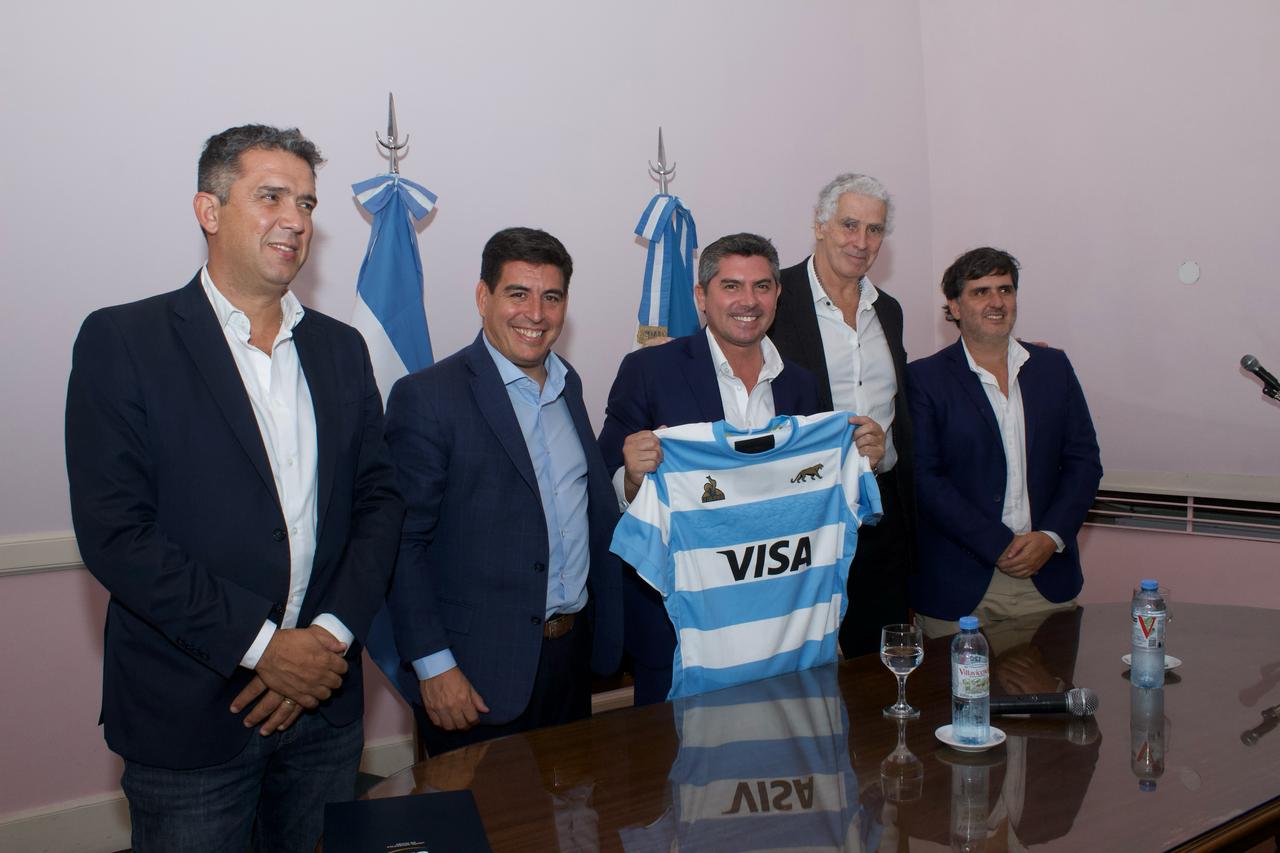 El Gobernador provincial anunció la llegada de Los Pumas vs. Inglaterra a San Juan