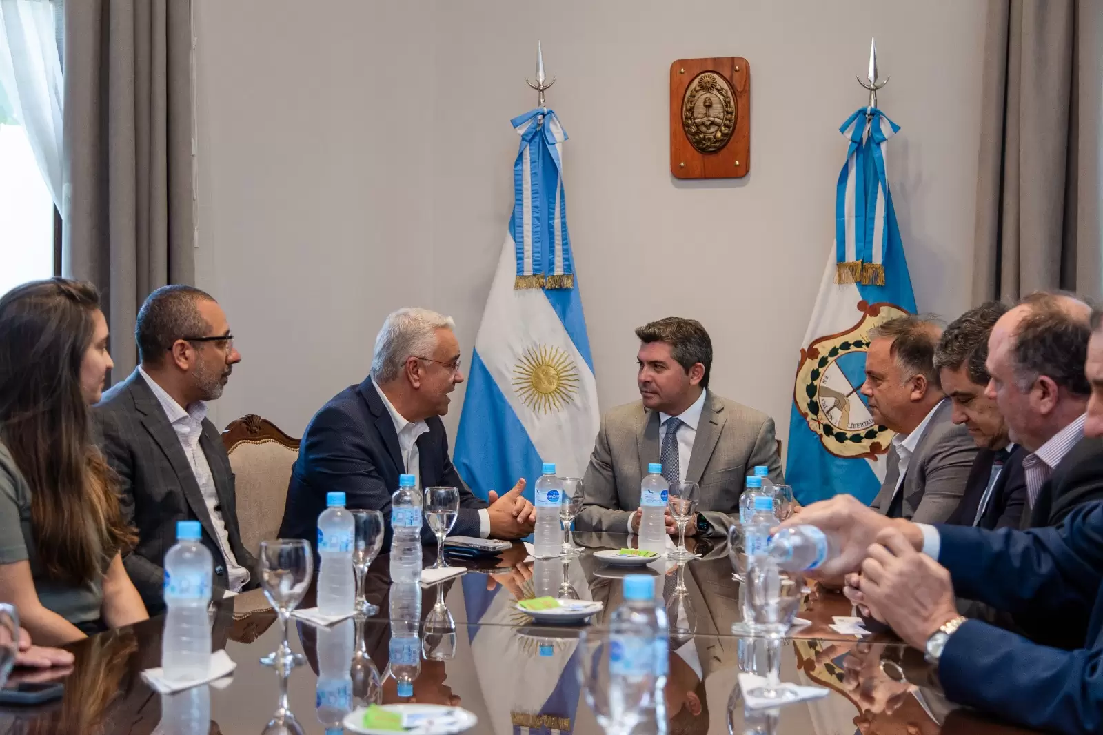 Orrego firmó un convenio para una agricultura sustentable y aprovechamiento de recursos hídricos