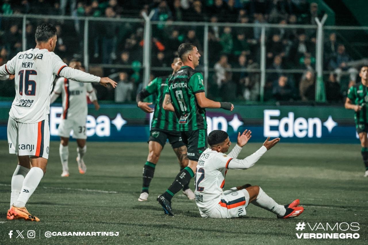 San Lorenzo con muy poco se llevó tres puntos de San Juan