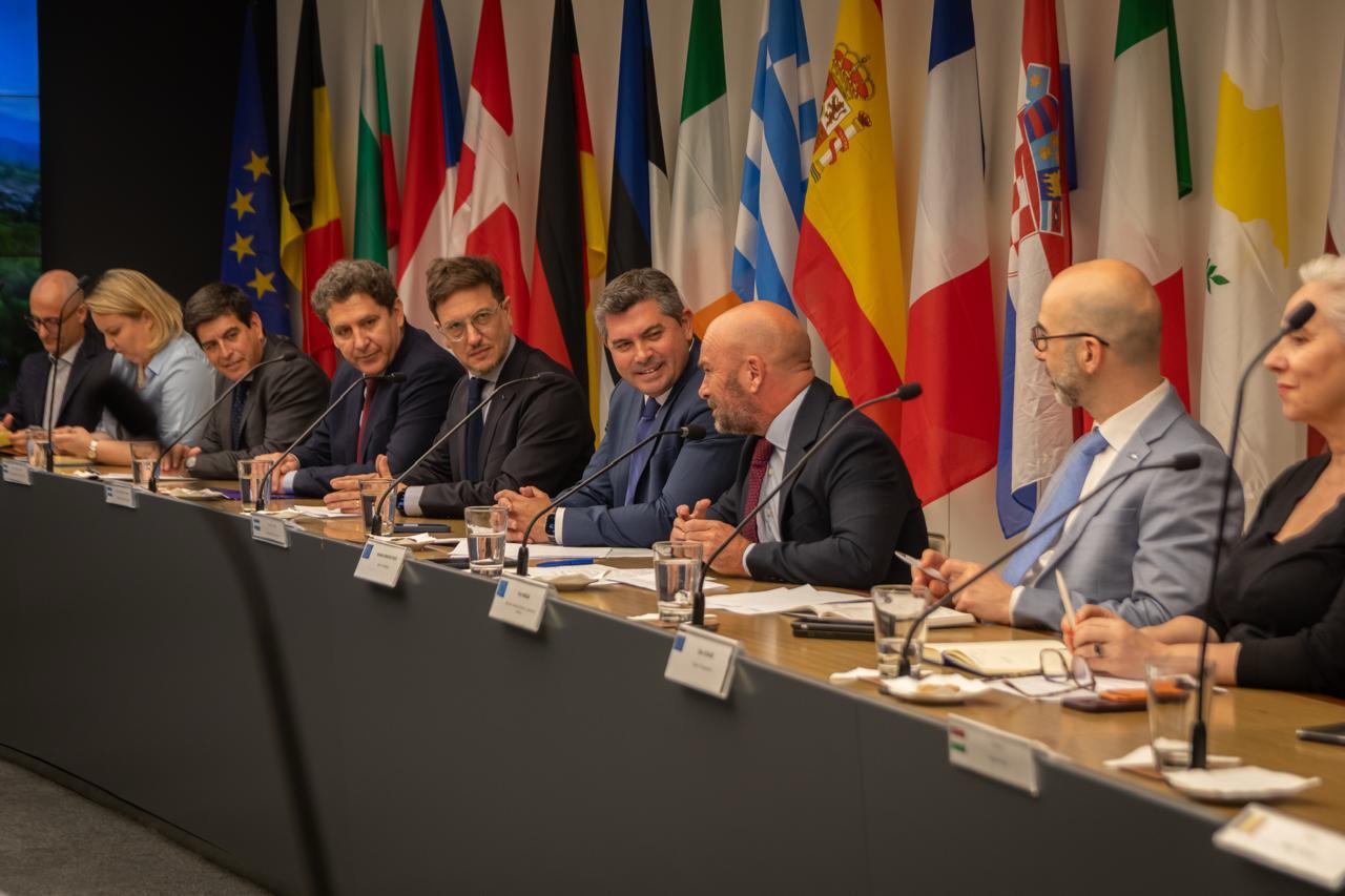 De forma inédita, Orrego presentó el potencial de San Juan ante diplomáticos de 22 países de la Unión Europea
