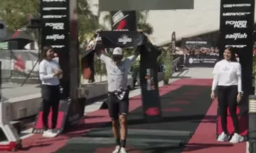 Mario De Elias se consagró campeón del Ironman 70.3
