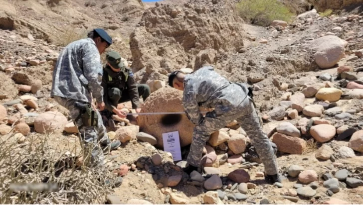 Importante hallazgo en Angualasto de elementos arqueológicos utilizados por pueblos originarios