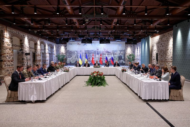 Se concretó la primera sesión de las negociaciones de paz entre Ucrania y Rusia en Estambul